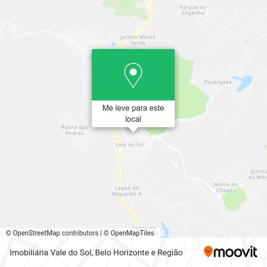 Imobiliária Vale do Sol mapa