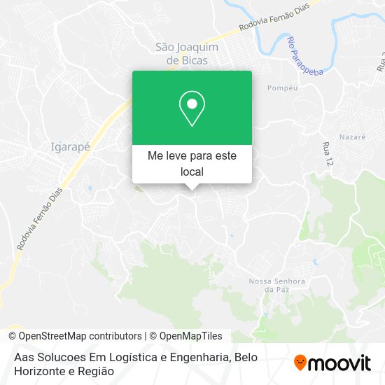 Aas Solucoes Em Logística e Engenharia mapa