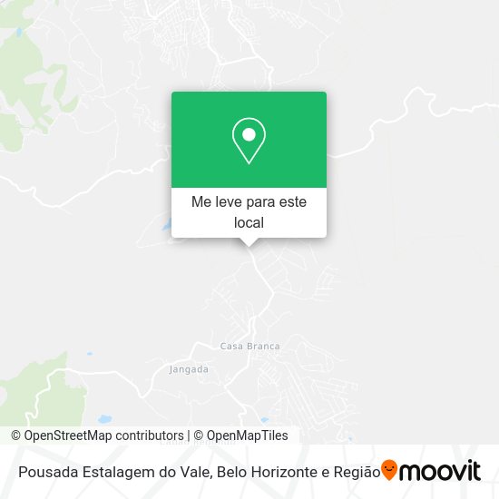 Pousada Estalagem do Vale mapa