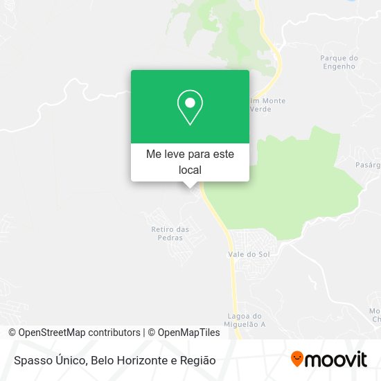 Spasso Único mapa