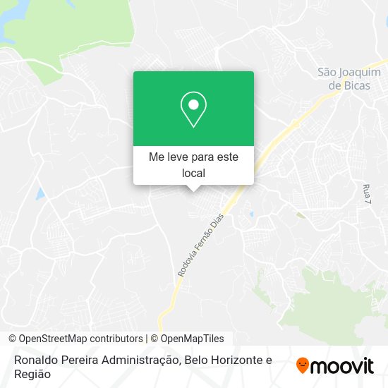 Ronaldo Pereira Administração mapa