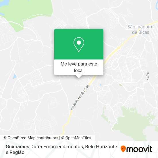 Guimarães Dutra Empreendimentos mapa