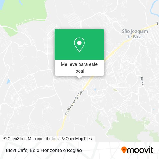 Blevi Café mapa