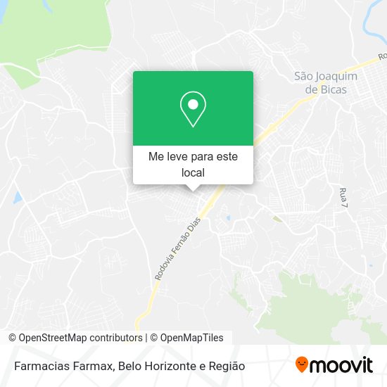 Farmacias Farmax mapa