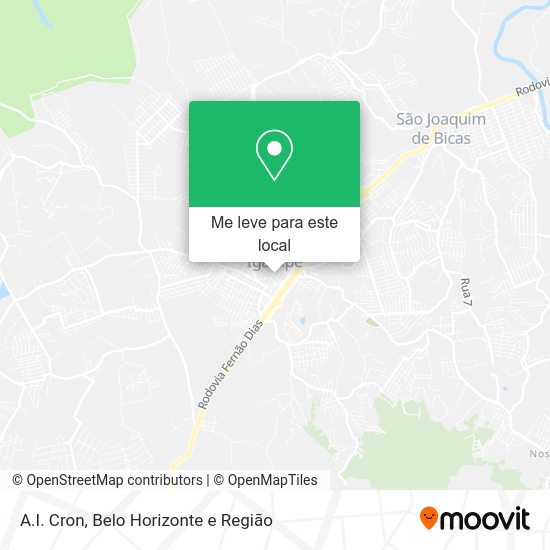 A.I. Cron mapa