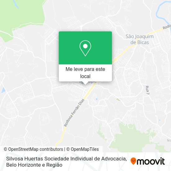 Silvosa Huertas Sociedade Individual de Advocacia mapa
