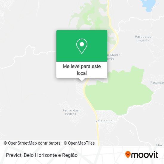 Previct mapa