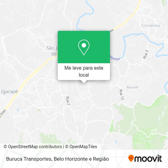 Buruca Transportes mapa