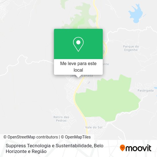 Suppress Tecnologia e Sustentabilidade mapa