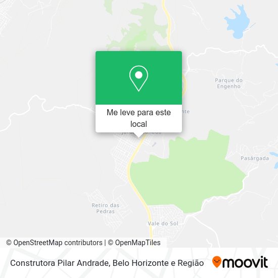 Construtora Pilar Andrade mapa