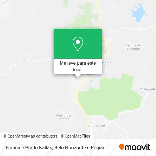 Francine Prado Kallas mapa