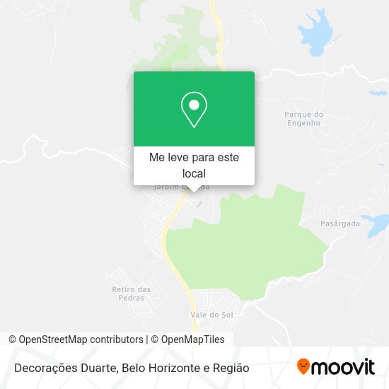 Decorações Duarte mapa