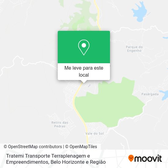 Tratemi Transporte Terraplenagem e Empreendimentos mapa