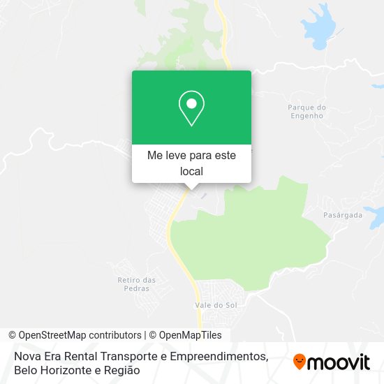 Nova Era Rental Transporte e Empreendimentos mapa
