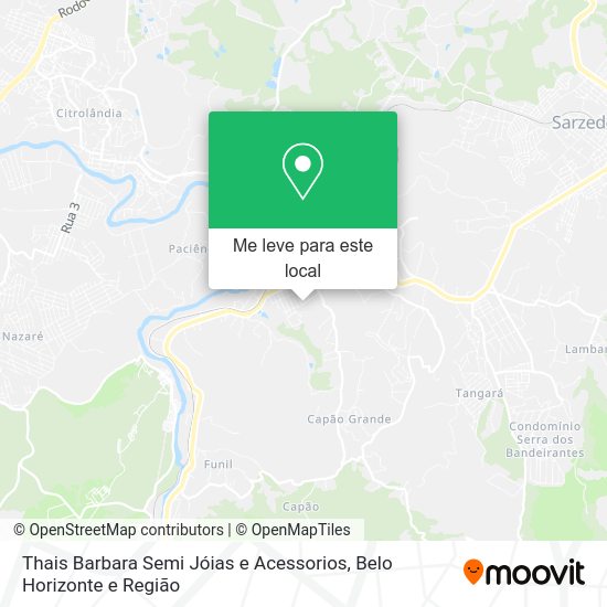 Thais Barbara Semi Jóias e Acessorios mapa