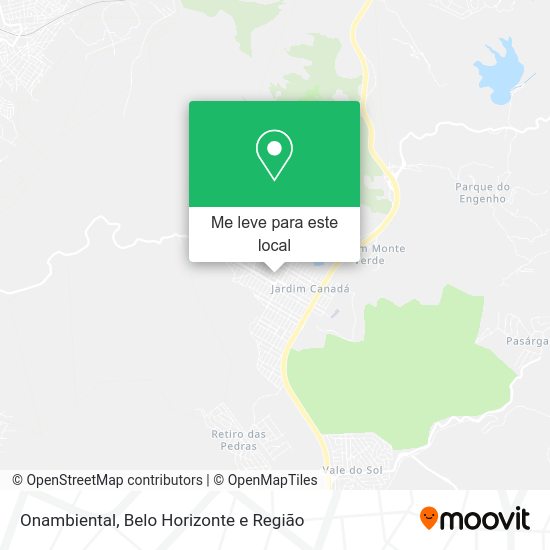 Onambiental mapa