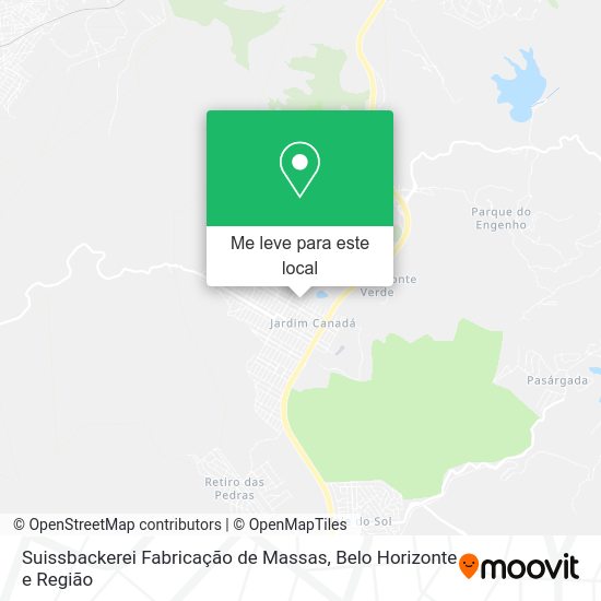 Suissbackerei Fabricação de Massas mapa