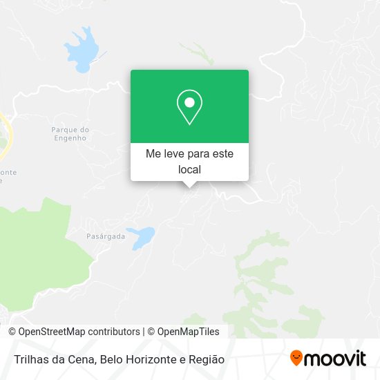 Trilhas da Cena mapa