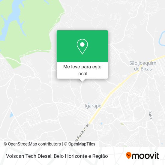 Volscan Tech Diesel mapa