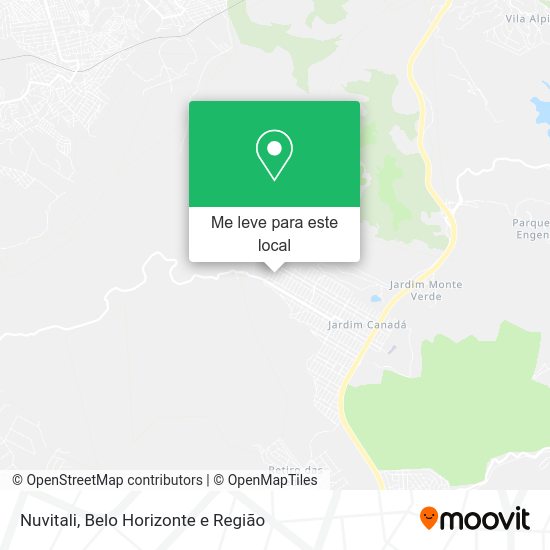 Nuvitali mapa
