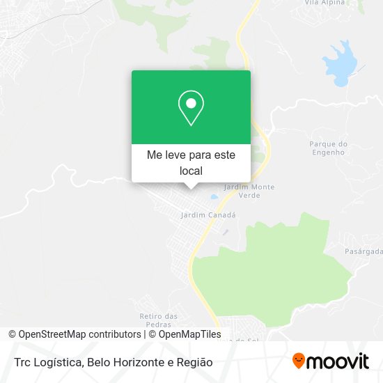 Trc Logística mapa