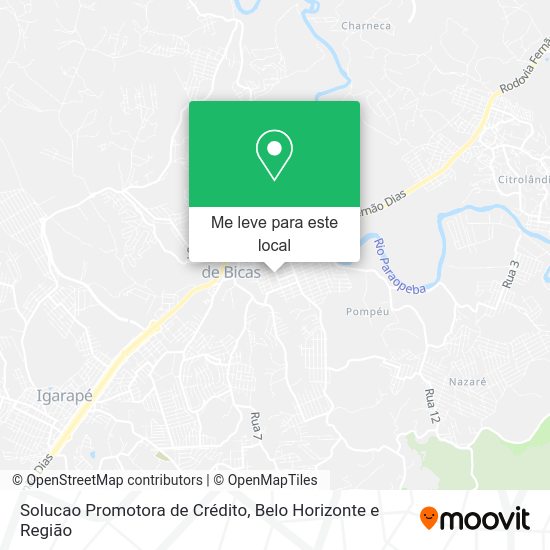 Solucao Promotora de Crédito mapa