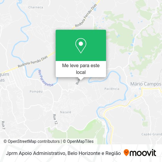 Jprm Apoio Administrativo mapa