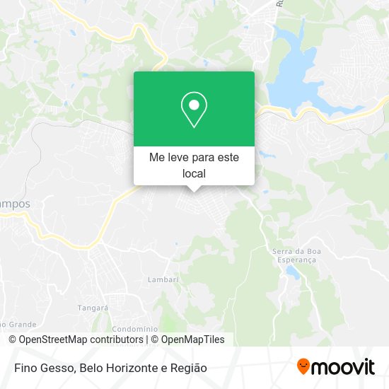 Fino Gesso mapa