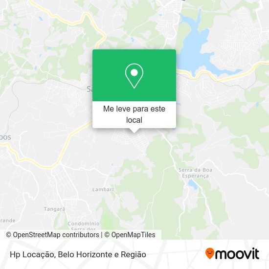Hp Locação mapa