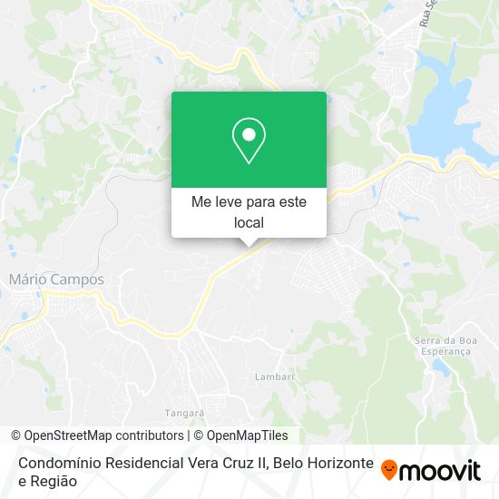 Condomínio Residencial Vera Cruz II mapa