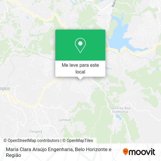 Maria Clara Araújo Engenharia mapa