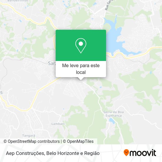 Aep Construções mapa
