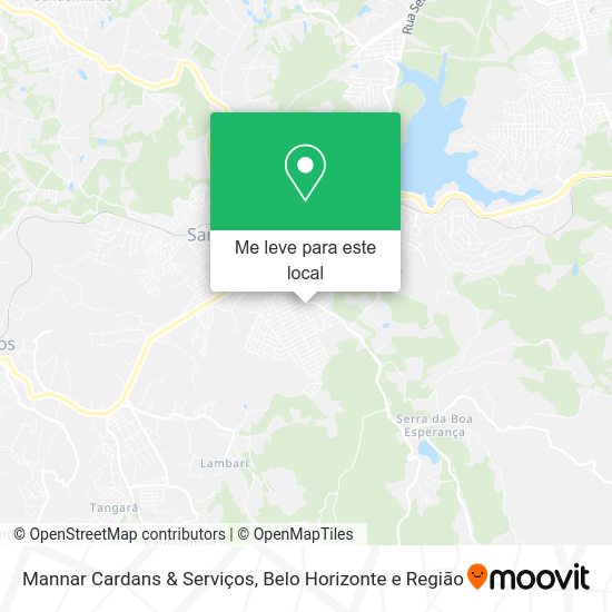 Mannar Cardans & Serviços mapa