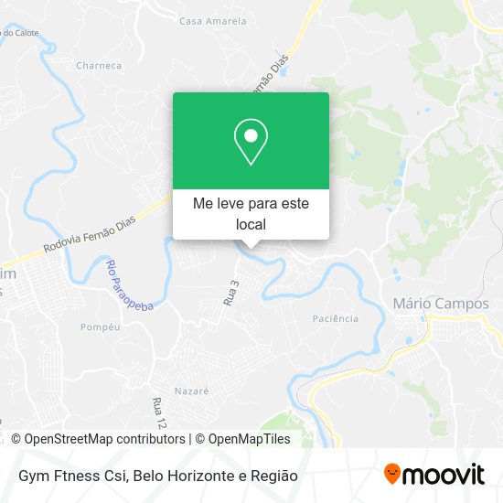 Gym Ftness Csi mapa