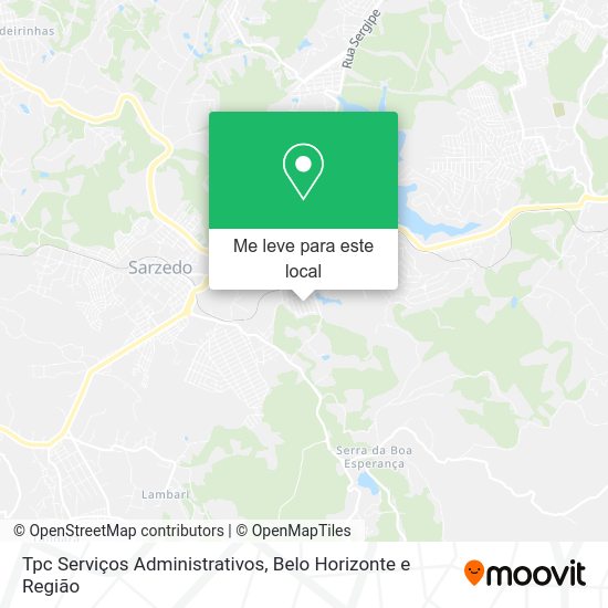Tpc Serviços Administrativos mapa