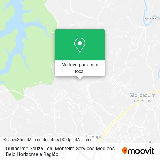 Guilherme Souza Leal Monteiro Serviços Medicos mapa