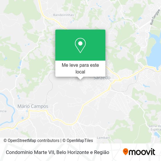 Condomínio Marte VII mapa