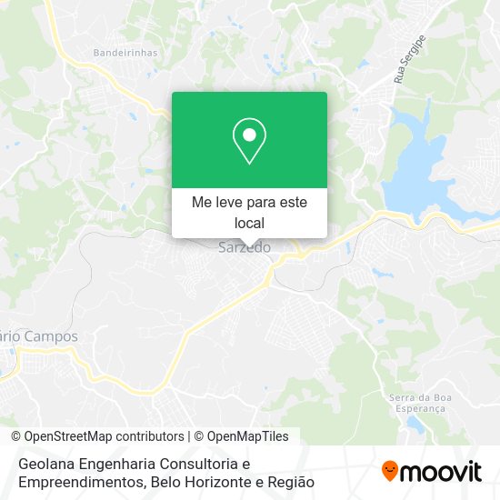 Geolana Engenharia Consultoria e Empreendimentos mapa