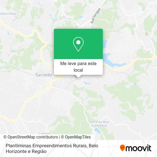 Plantiminas Empreendimentos Rurais mapa