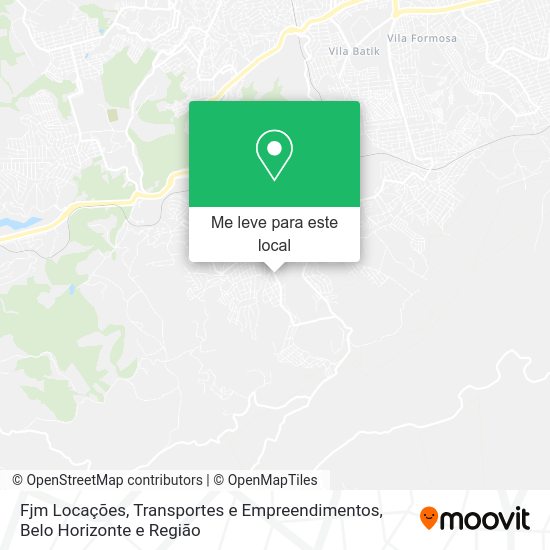 Fjm Locações, Transportes e Empreendimentos mapa