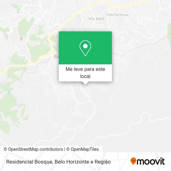 Residencial Bosque mapa