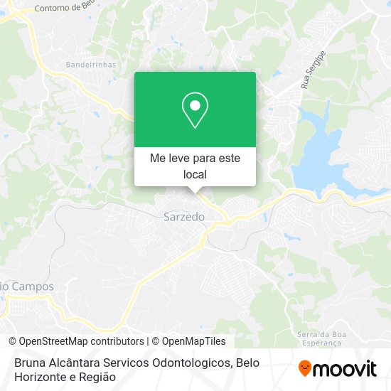 Bruna Alcântara Servicos Odontologicos mapa
