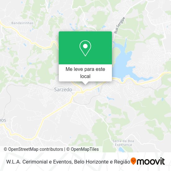 W.L.A. Cerimonial e Eventos mapa