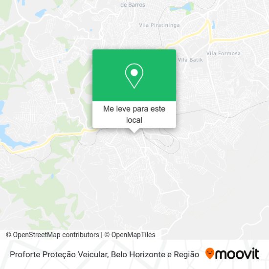 Proforte Proteção Veicular mapa