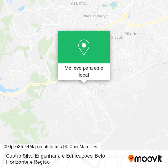 Castro Silva Engenharia e Edificações mapa