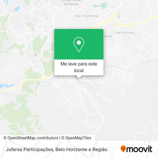 Jufersa Participações mapa