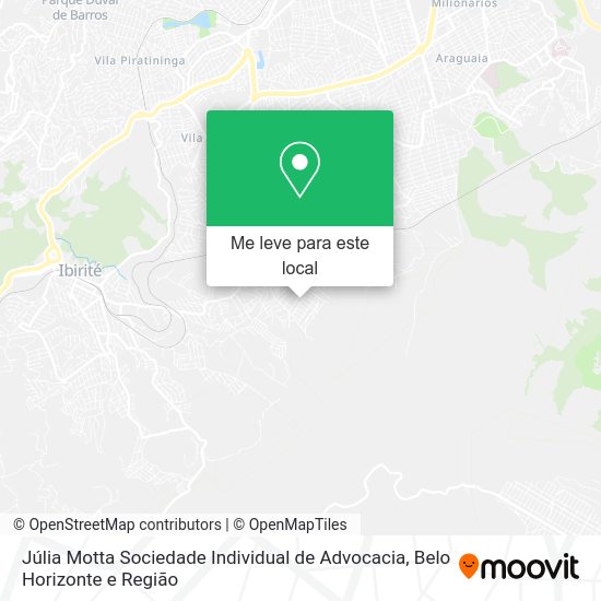 Júlia Motta Sociedade Individual de Advocacia mapa