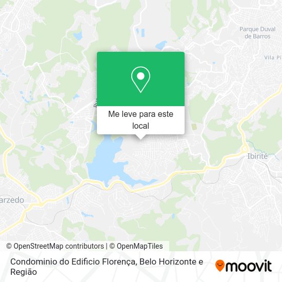 Condominio do Edificio Florença mapa