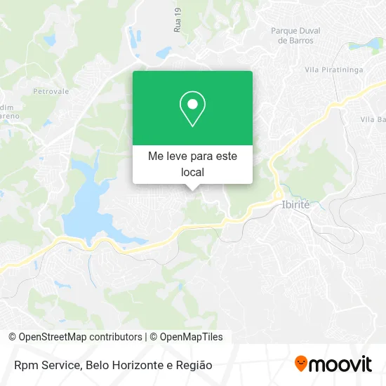 Rpm Service mapa