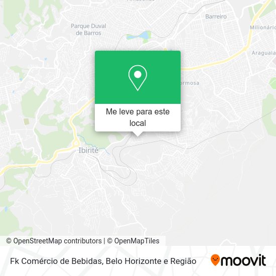 Fk Comércio de Bebidas mapa